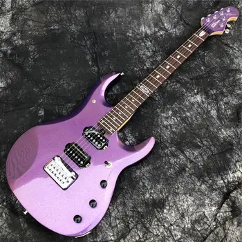 Kovové fialová Musicman JP elektrické gitary, kvalitné John Petrucci podpis Gitara