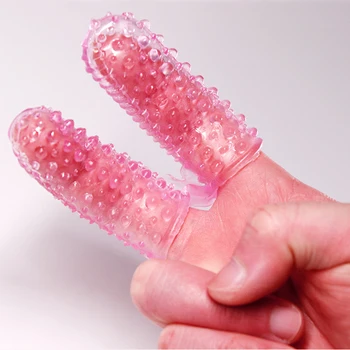1 Pár Prst Rukávy Stimuláciu Klitorisu G Mieste, Masáž, Sex Hračky Pre Ženy Penis Rukávy Exotické Príslušenstvo Pre Páry