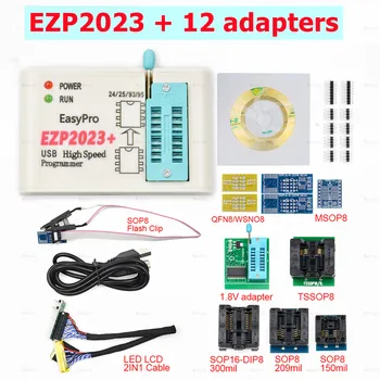 100% Originálne EZP2023 High-speed USB SPI Programátor EZP 2023 Podporu 24 25 93 95 EEPROM 25 systému BIOS (Flash Chip Lepšie Ako EZP2019