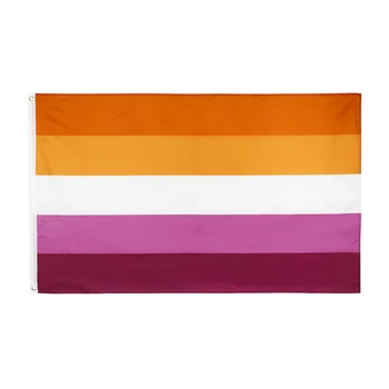90x150 CM LGBT 2019 Lesbické Vlajky na Ozdobu