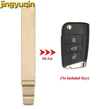 Jingyuqin Pôvodné Tlačidlo Prázdne Uncut Čepeľ Pre Volkswagen Vw POLO 2017 2G6959752/D MQB49/5C 3 Tlačidlá Flip Diaľkové Kľúča Vozidla