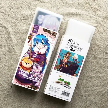 32 Ks/Set Anime Re:Život v inom svete od nuly Papier Záložku Knihy Držiteľ Matné Darčekovej krabičke