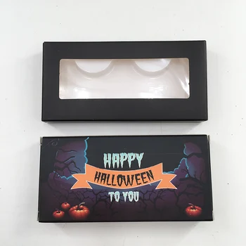 Nový Štýl Halloween Mihalnice Package Lash Prípade, Vlastné Súkromné Štítok LOGO False Lash Predajcu