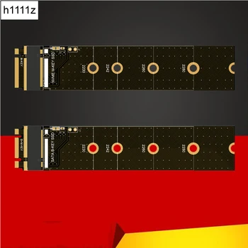 Pridať Na Karty M. 2 SATA Adaptéra PCIE NVME M2 Adaptér Converter Skúšobnej Doske Rozširujúca Karta Stúpačky Podporu 2230 2242 2260 2280 M. 2 SSD