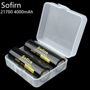 Sofirn Baterka je k dispozícii 21700 4000mAh 40A 3,7 V 10C Nabíjateľná Lítium-Výboj Buniek Poweful Vysokým odvodom pre Baterku