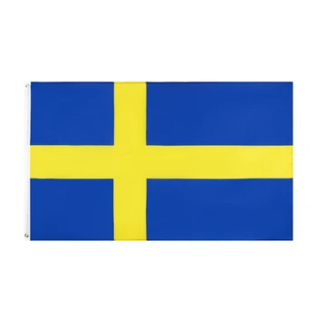 3Jflag 3x5Fts 90X150cm Se Konungariket Sverige Švédsko Vlajka