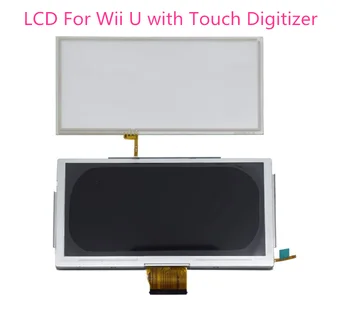 Náhrada za Wii U WiiU LCD Displej s Dotykovým displejom Sklo Digitalizátorom. pre Nintend WII U Gamepad LCD Alssembly