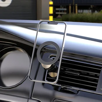 2022 Nové MagSafe Magnetické Auto Držiaka Telefónu Kolo Vzduchu Zásuvky, Držiak Na Telefón, Klimatizácia Kolo Držiak Klipy Auto Podpora Mobilných Zariadení