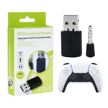 Bluetooth Adaptér USB Dongle pre PS4 Gamepad Konzoly Bezdrôtový Prijímač Vysielač pre PS5 Headsety