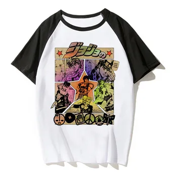 Japanes Anime Tričko Jojos Bizarné Dobrodružstvo Tričko Retro Joseph Joestar BOŽE MÔJ T-shirts Mužov Cool Tee Tričko Vtipné Tričko