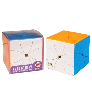 YuXin osem lístkov kocka magnetické Magic cube puzzle dino profesionálne rýchlosť twist múdrosť vzdelávacie kreatívne hračky, hry cube Z