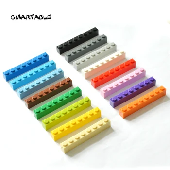 Smartable Tehla 1X8 Stavebné Bloky Časť HOBBY Hračky Pre Deti, Vzdelávacie Tvorivé Kompatibilné Hlavné Značky 3008 MOC Hračka 33pcs/veľa