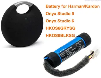 Cameron Čínsko 3500mAh Reproduktor Batérie pre Harman/Kardon, Onyx Štúdio 5, Onyx Studio 6, HKOS6GRYSG, HKOS6BLKSG