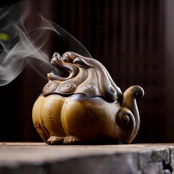Kreatívne Šťastie, Bohatstvo Pan Kadidlo Pece Zen Keramické Aromaterapia Pece Čaj Stôl Dekorácie Čajový Obrad Príslušenstvo